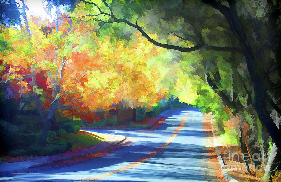 Colors of Fall  Digital Art by Chuck Kuhn