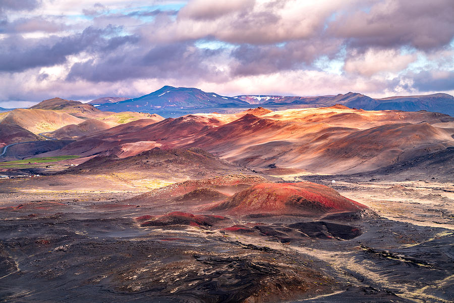 Colors Of Iceland Volcano Land Photograph by Ariel Ling