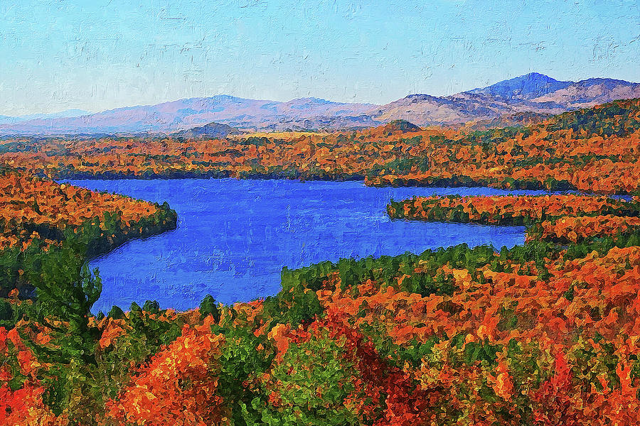 Colors of Maine - 02 Painting by AM FineArtPrints