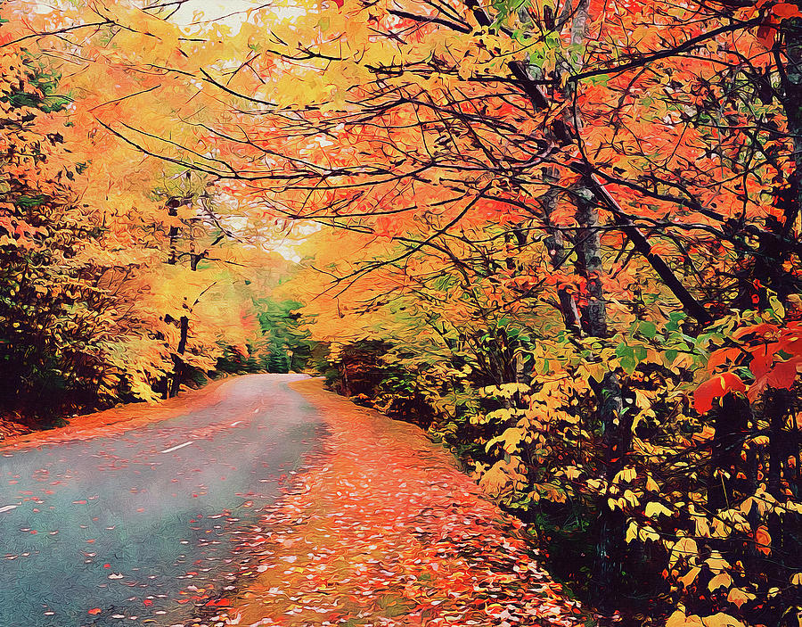 Colors of Maine - 03 Painting by AM FineArtPrints