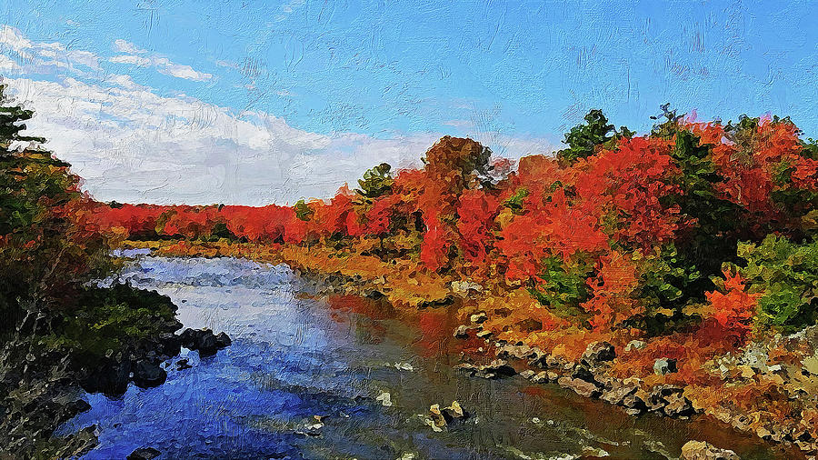 Colors of Maine - 11  Painting by AM FineArtPrints