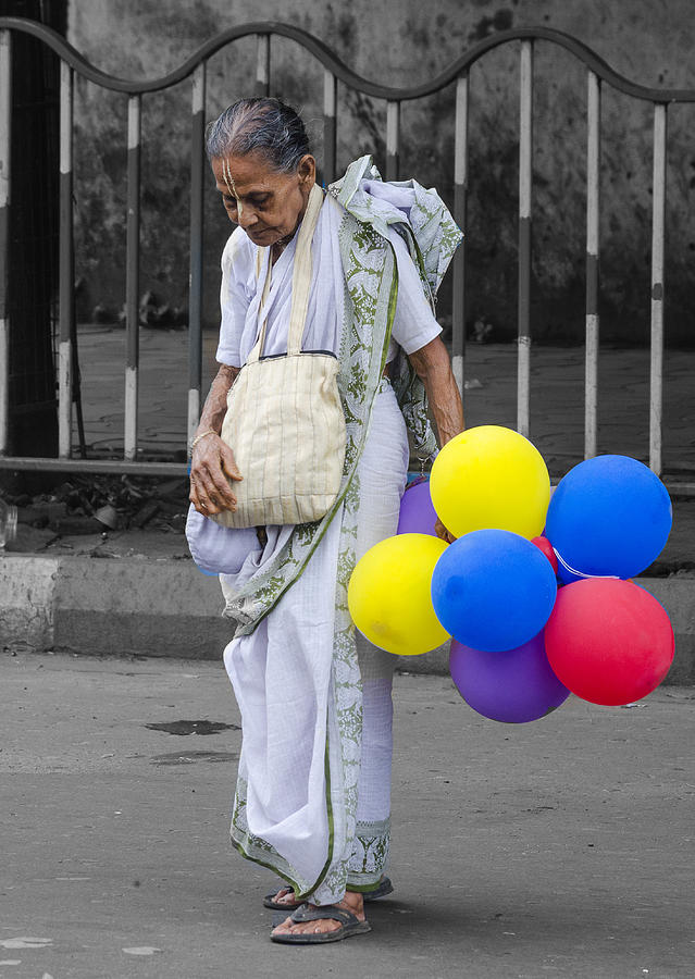 Portrait Photograph - Colors Of Memory by Avijit Sheel
