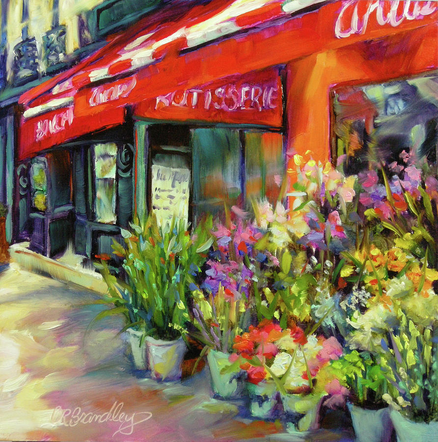 Colors of Paris Painting by Chris Brandley