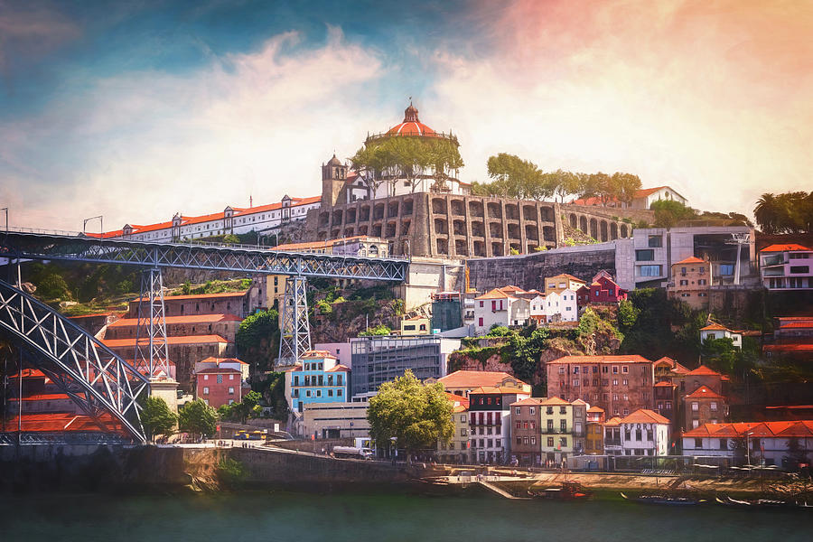 Colors of Porto Portugal Photograph by Carol Japp