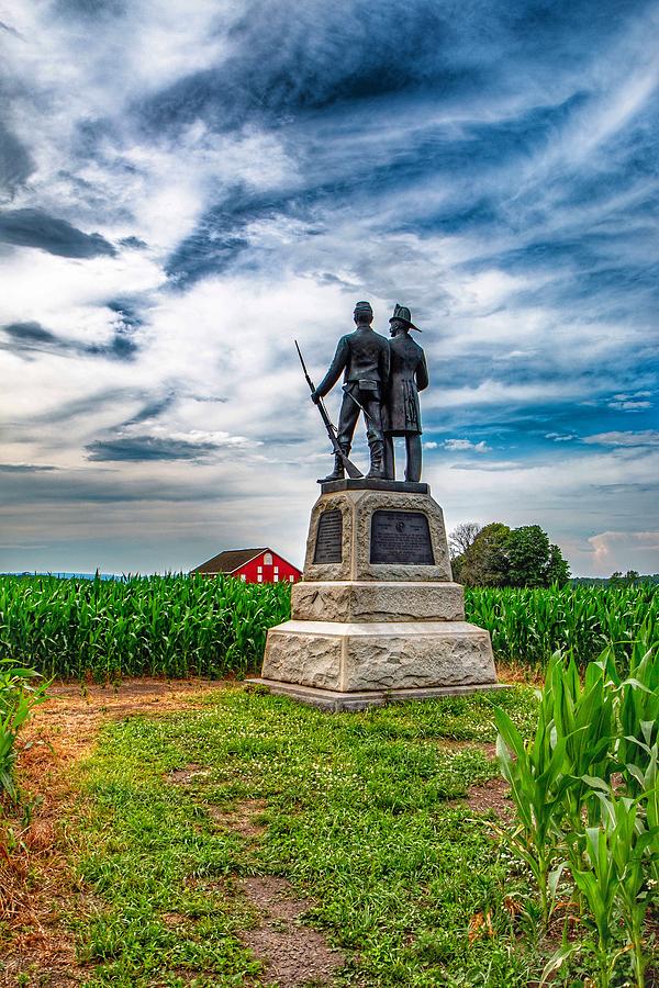 Colors of summer in Gettysburg Battlefield Photograph by Bill Rogers ...