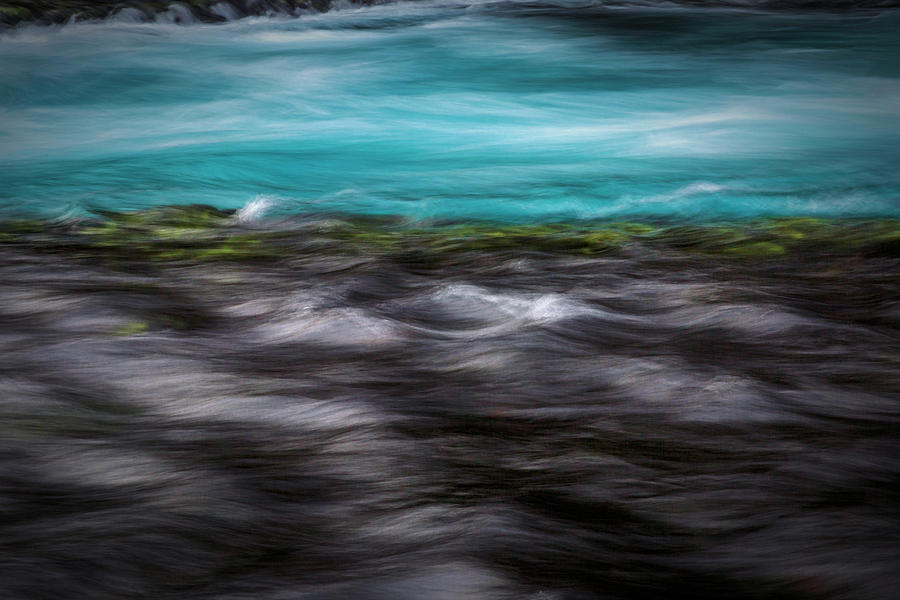 Abstract Photograph - Colors of the Metolius by Cat Connor