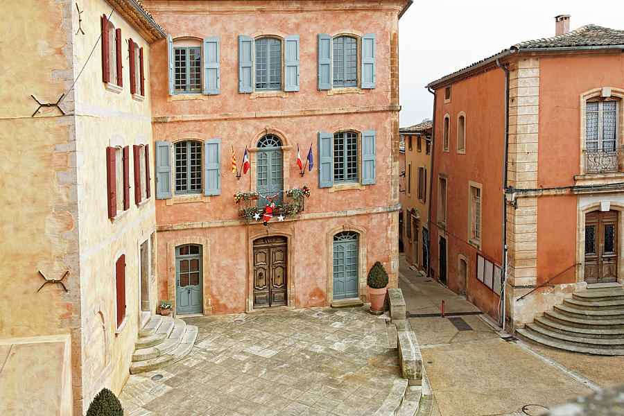 Colors Of The Provence - Facades In Photograph by Tree4two