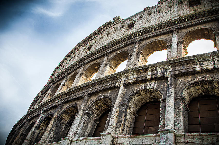 Architecture Photograph - Colosseo by Giuseppe Torre