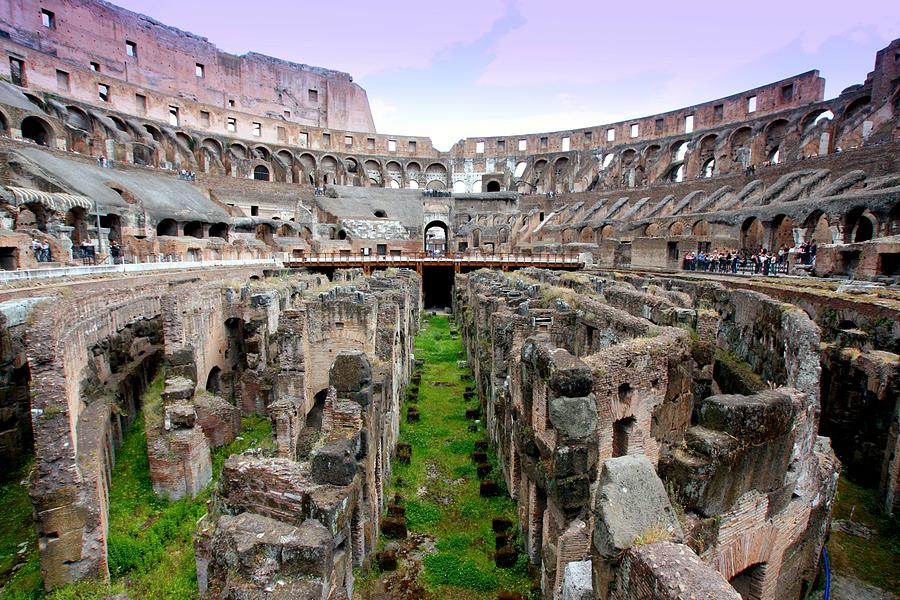 Architecture Photograph - Colosseum by J.castro