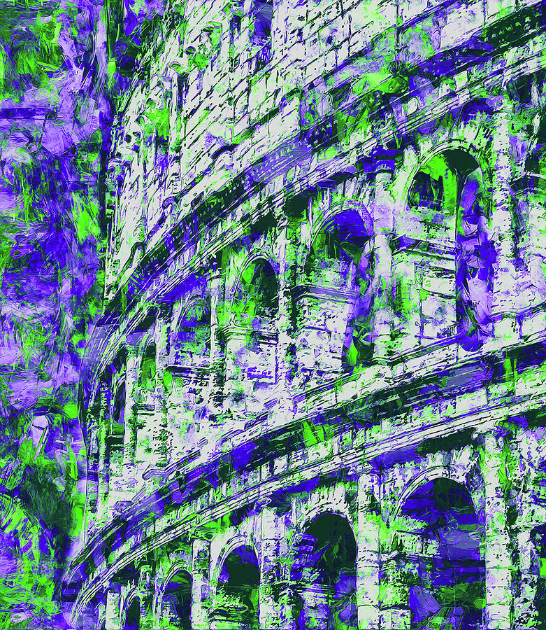 Colosseum, Rome - 13 Painting by AM FineArtPrints