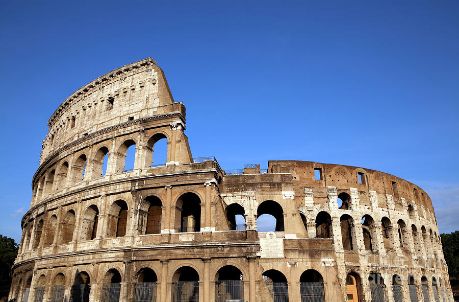 Colosseum Rome Italy Photograph by Kevin Miller