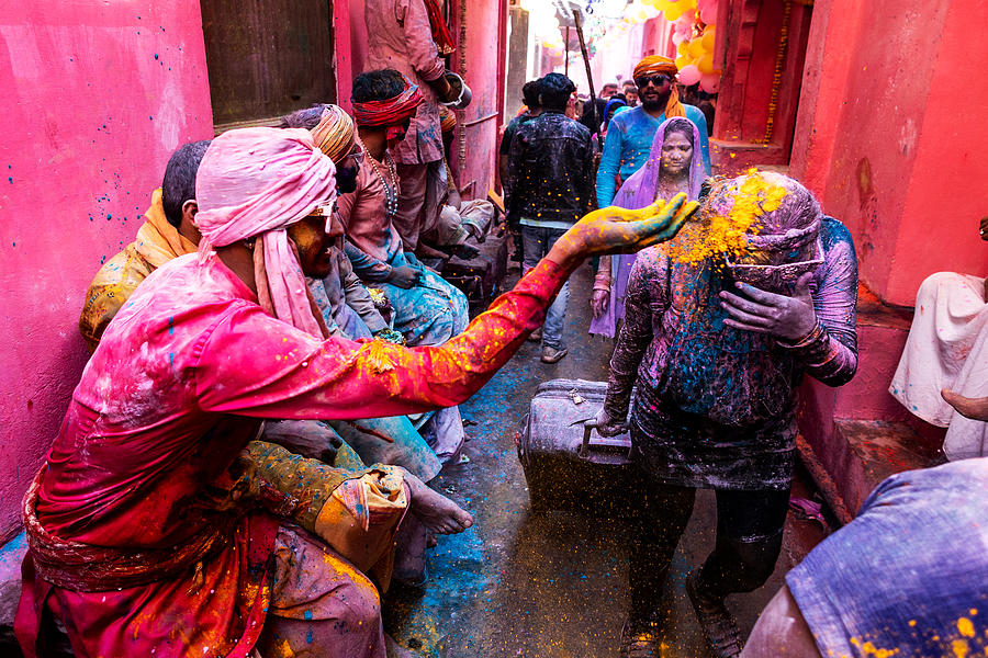 Colour Festival Holi Photograph by Prithul Das