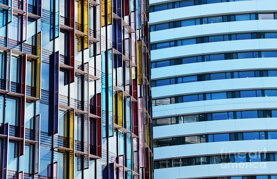 Coloured Rectangles Photograph by Tim Gainey