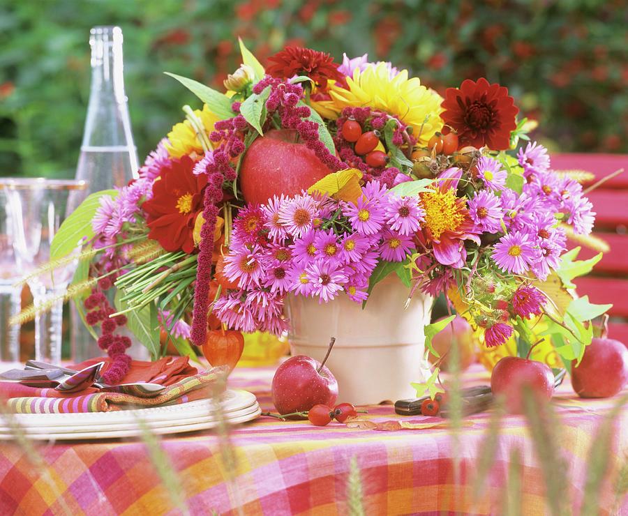 Colourful Bouquet Photograph by Friedrich Strauss