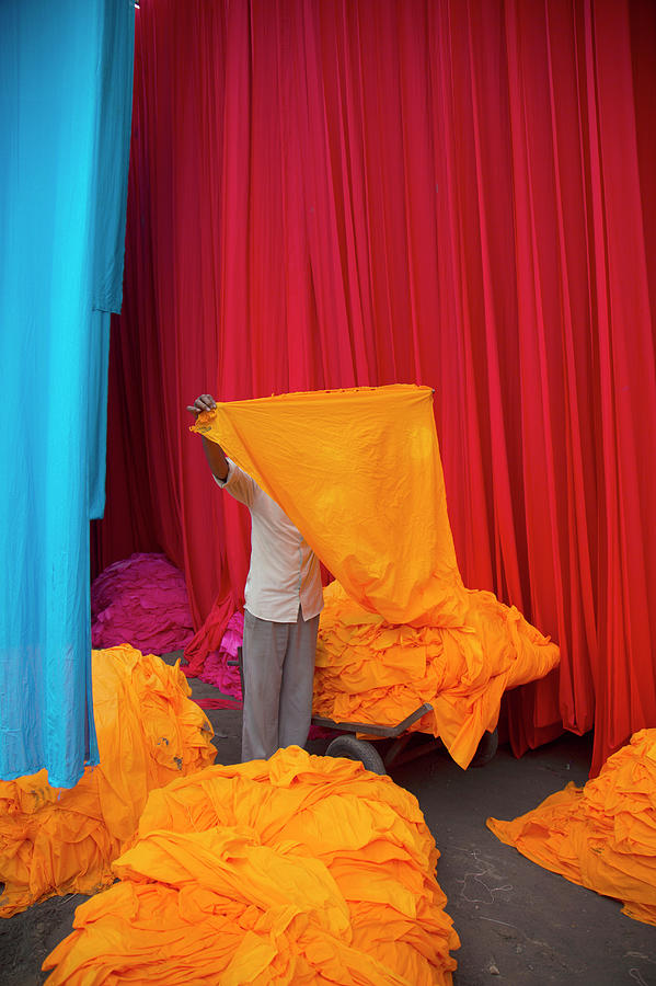 Colourful Clothe Drying From Dying Photograph by Grant Faint Colourful Clothe Drying From Dying Photograph by Grant Faint