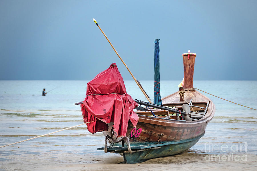 Colourful Motorboat Waiting For Action Photograph by Yurix Sardinelly
