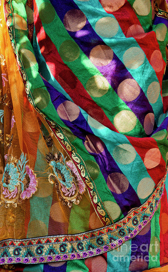 Colourful Sari Photograph by Tim Gainey