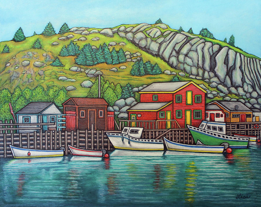 Colours of Quidi Vidi, Newfoundland by Lisa Lorenz Colours of Quidi Vidi, Newfoundland by Lisa Lorenz