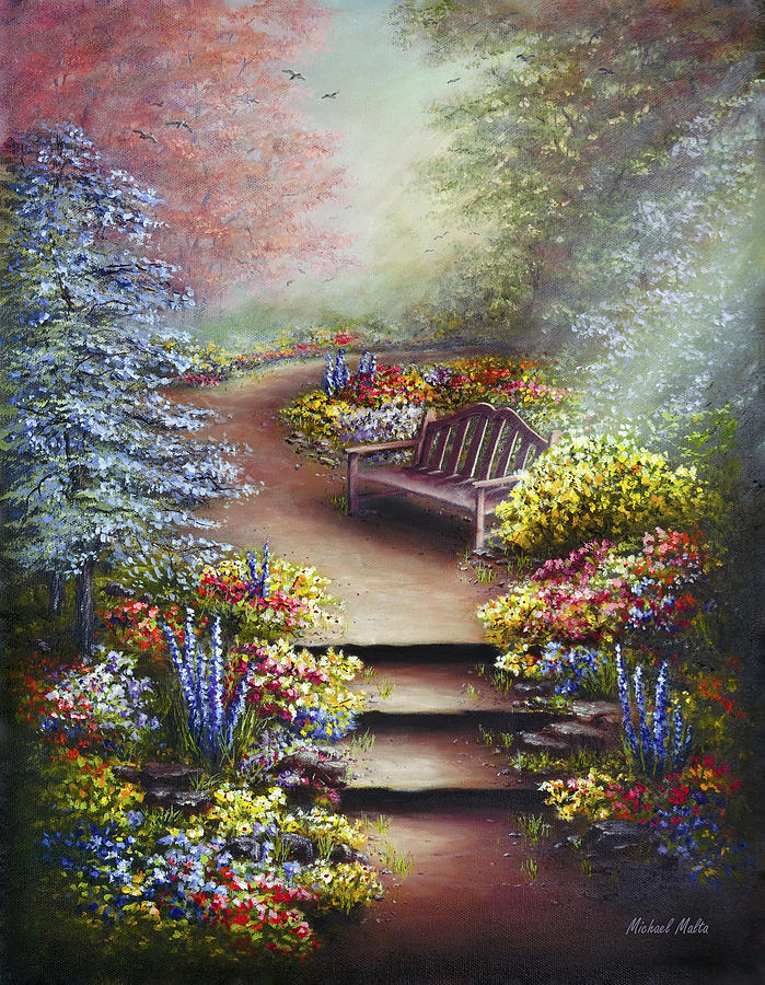 Colours Of Serenity Painting