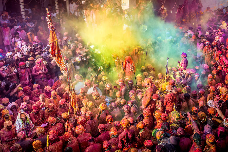 Festival Photograph - Colours Of Us by Saurabh Sirohiya
