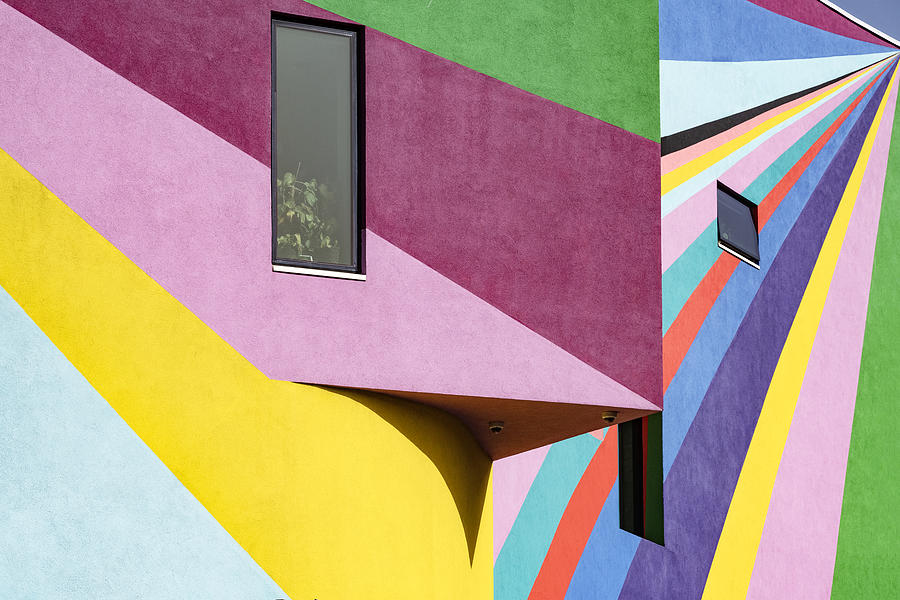 Architecture Photograph - Colourways #3 by Linda Wride