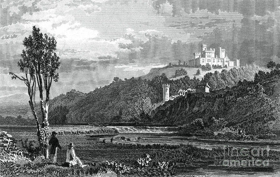 Castle Drawing - Coltsmans Castle, County Cork by Print Collector