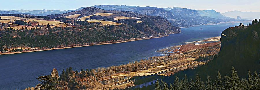 Columbia Gorge AM Photograph by John Christopher