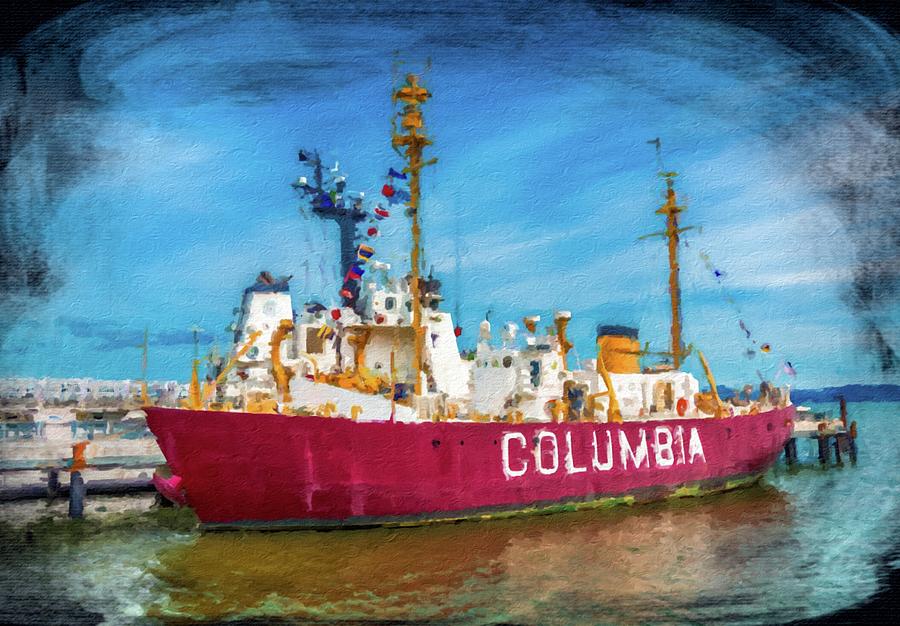 Columbia in Astoria Photograph by Darryl Brooks