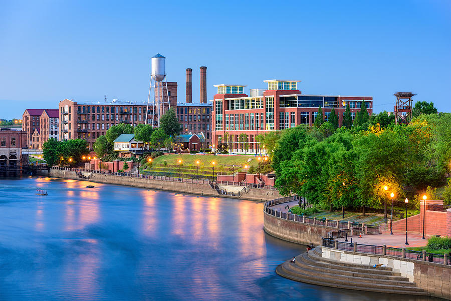 Columbus, Georgia, Usa Downtown Skyline Photograph by Sean Pavone ...