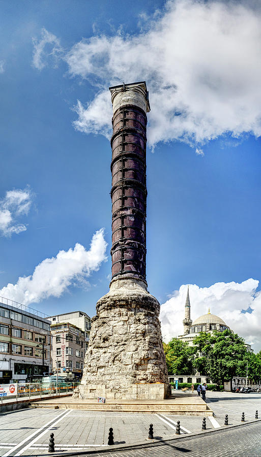 Column of Constantine Istanbul Photograph by Weston Westmoreland