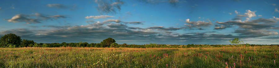 Comanche County Panoramic Photograph by Greg Westfall