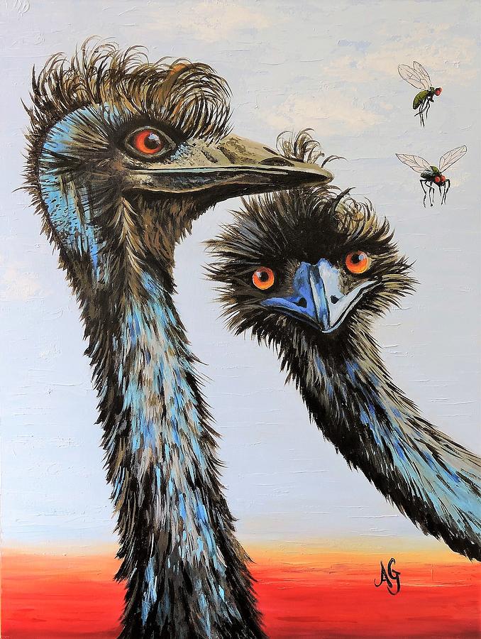 Come fly with me Painting by Anne Gardner