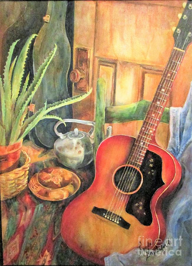 Come Strum Painting by Linda Shackelford