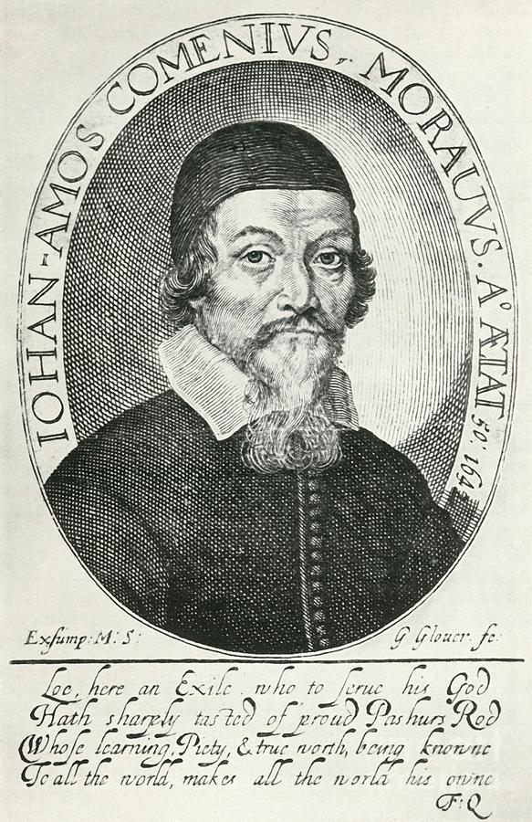 Comenius Drawing by Print Collector