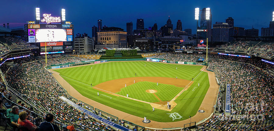 Comerica Park Photograph by Jim Chamberlain | Fine Art America