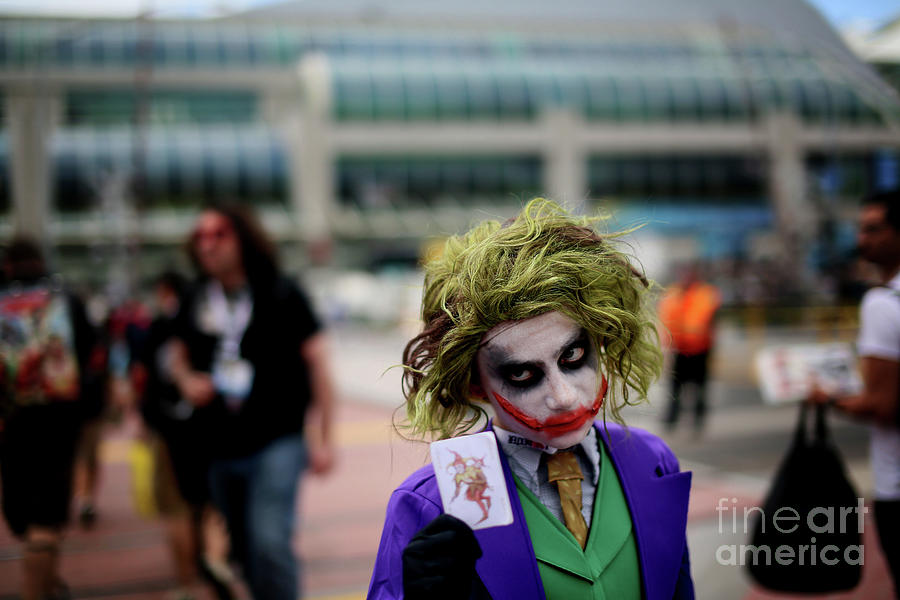 Comic Con Fans Attend The Annual Photograph by Sandy Huffaker
