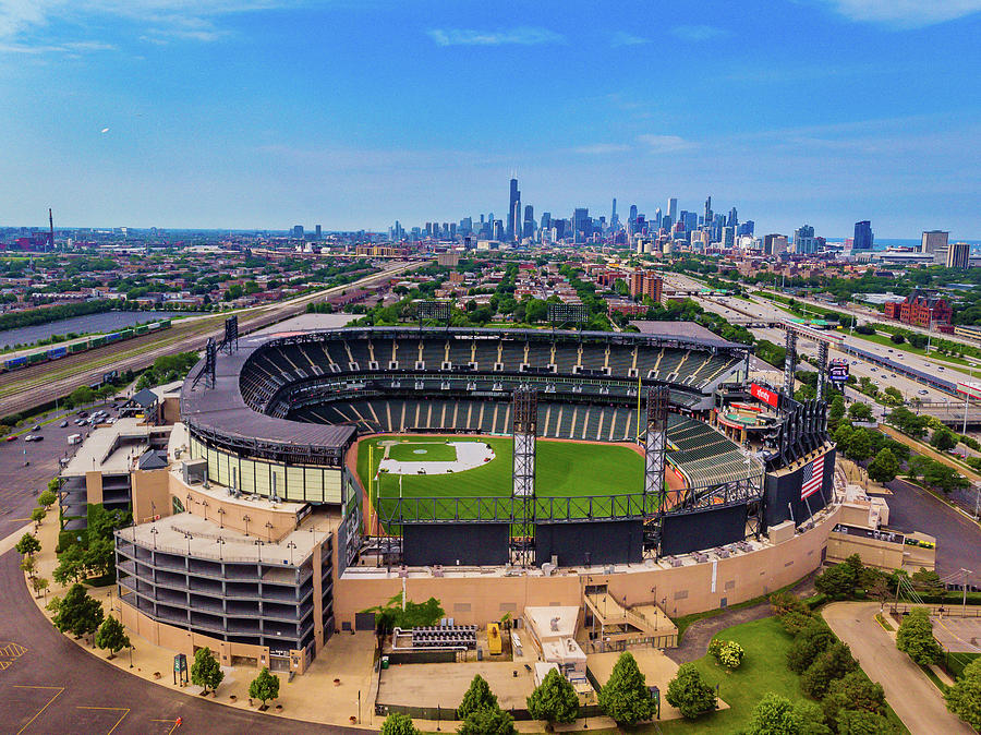 Chicago White Sox Photograph - Comiskey Park - Chicago White Sox by Bobby K
