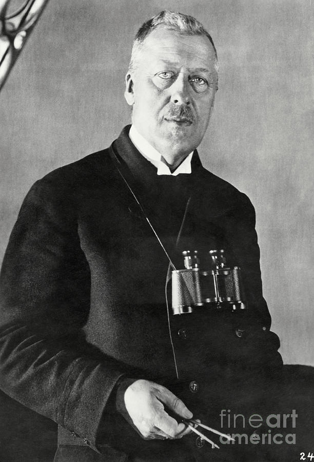 Commander Hugo Eckner Photograph by Bettmann