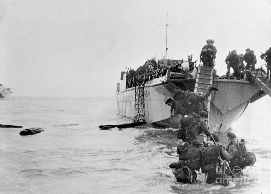 Commando Operations During The Invasion Of Normandy, June 1944 