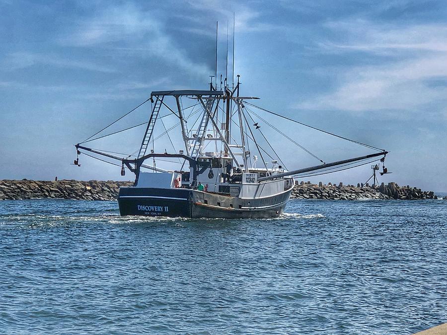 Commercial Fishing Boat the Discovery II by Bill Rogers