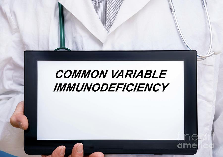Common Variable Immunodeficiency Photograph by Wladimir Bulgar/science Photo Library