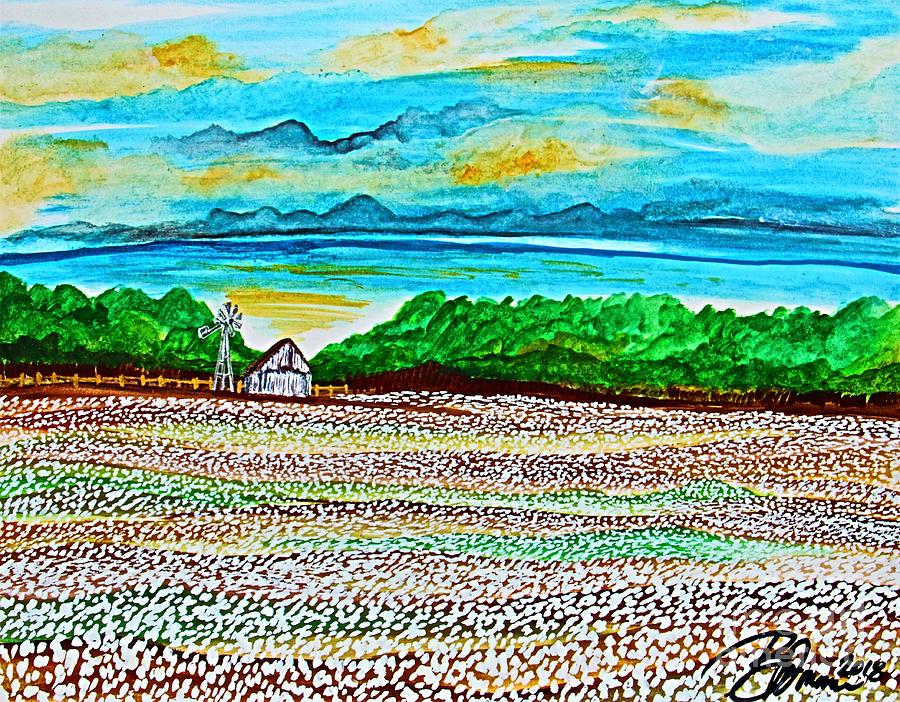 Common View Larger print version Painting by Barbara Donovan