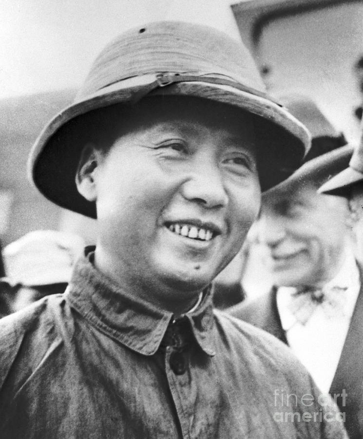 Communist Leader Mao Zedong Photograph by Bettmann