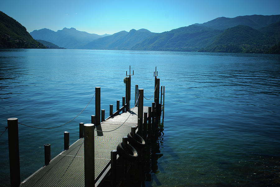 Como Lake Photograph by Meng Yiren Como Lake Photograph by Meng Yiren