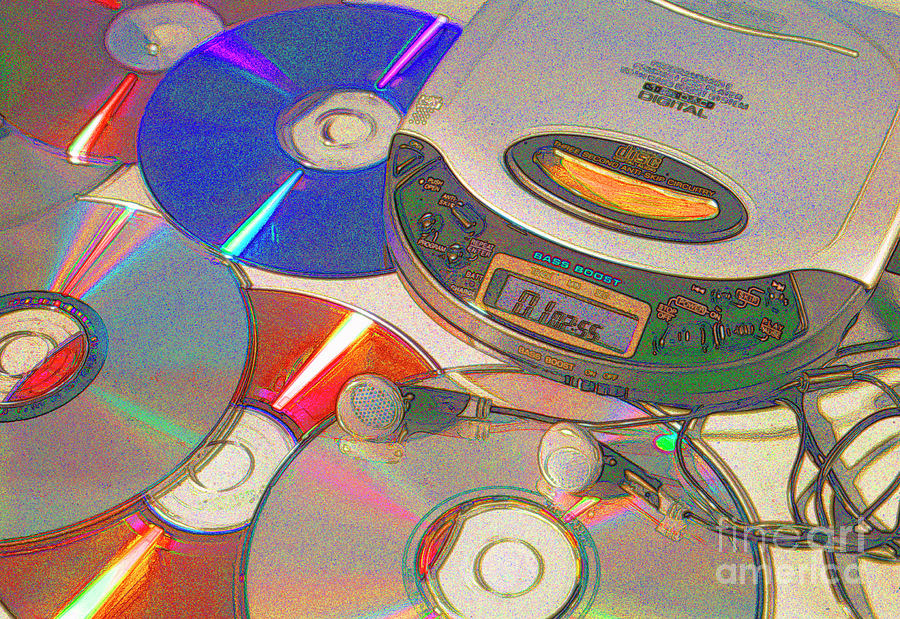 Compact Disc Player Photograph by Francoise Sauze/science Photo Library