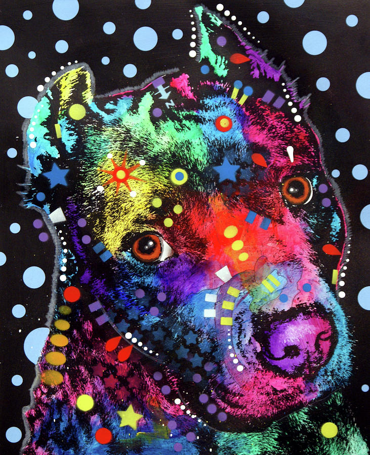 Animal Mixed Media - Companion Pit by Dean Russo