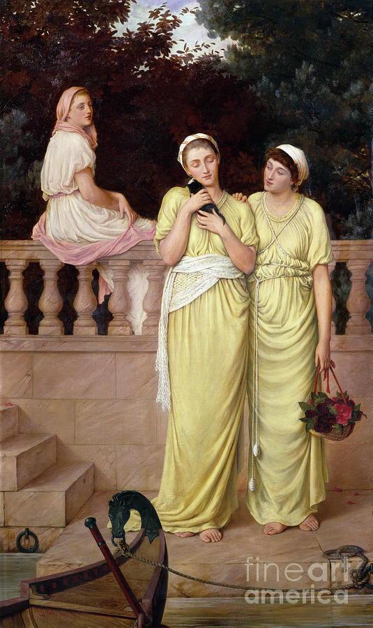 Companions, 1889 Painting by Alfred Ward