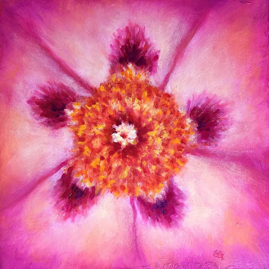 Compassion Heart Center Series Painting by Shannon Grissom