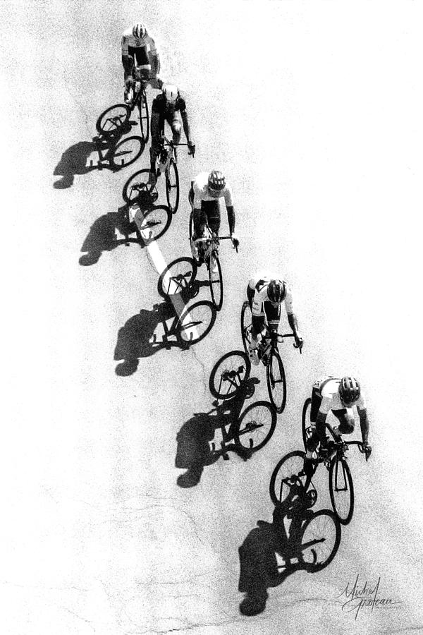 Competing Shadows Photograph by Michel Groleau