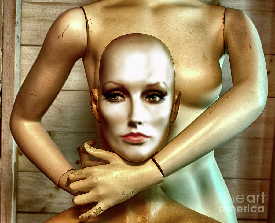 Mannequin Photograph - Complex Emotion by Steven Digman Mannequin Photograph - Complex Emotion by Steven Digman